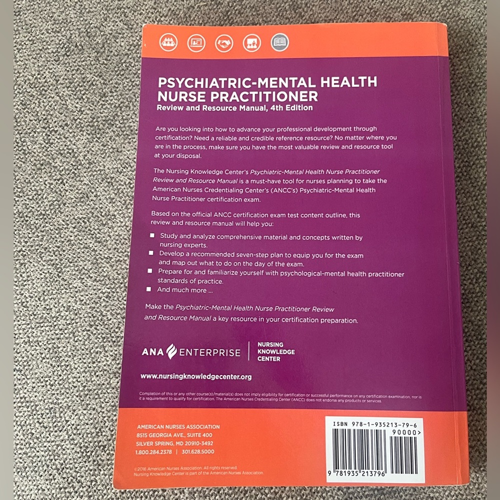 PMHNP purple book - Picture 3 of 3